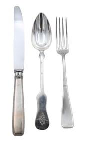 Lot of Austrian Silver Flatware