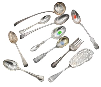 10 Piece Sterling Silver Group