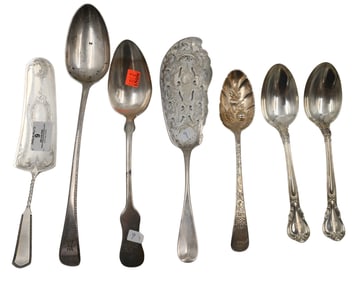 Seven Piece Silver Group