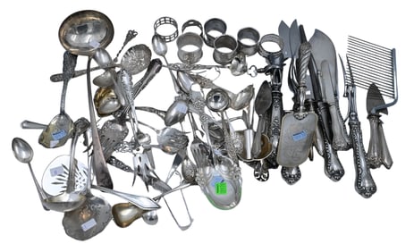 Group of Sterling Silver and Weighted Sterling