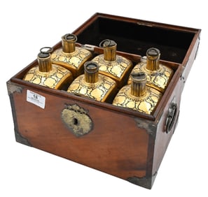 Dutch Tantalus Decanter Set