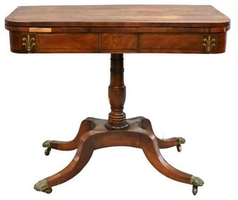 George IV Rosewood Inlaid Games Table