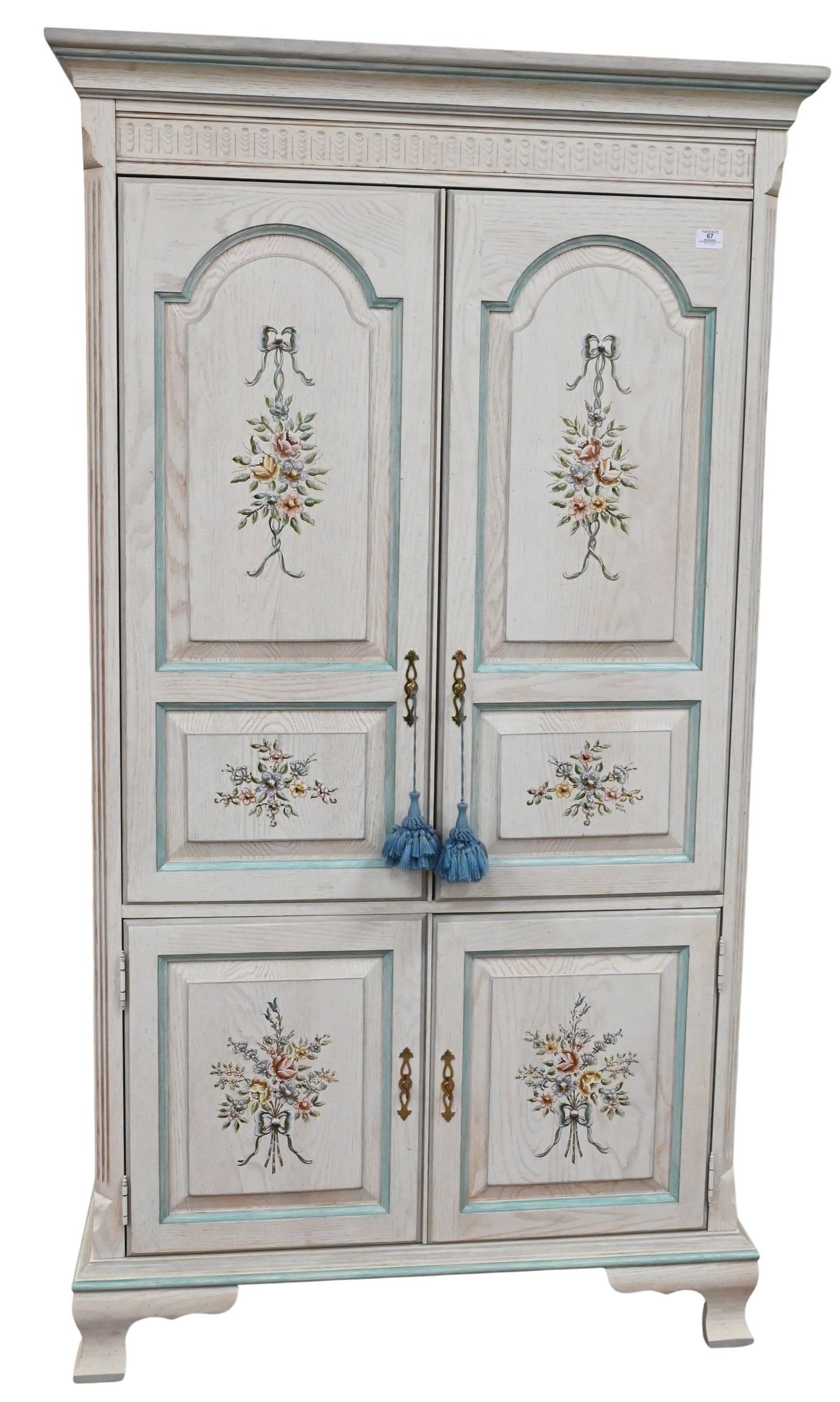 Paint Decorated Armoire (1 of 4)