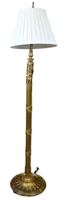 Heavy Tall Bronze Floor Lamp