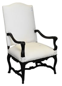Louis XV Style Open Armchair