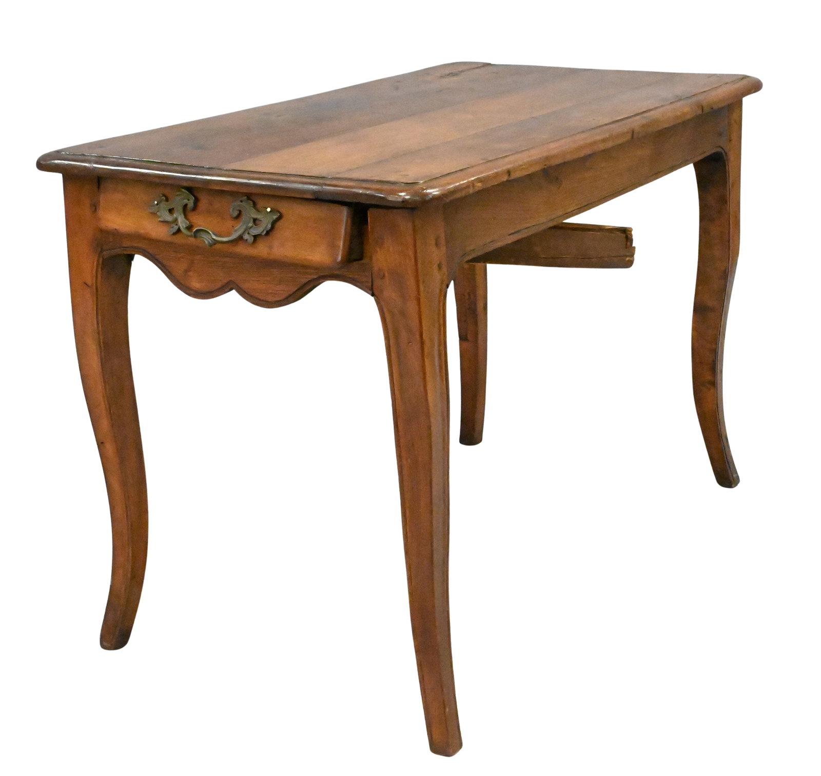 French Provincial Walnut Side Table (1 of 4)