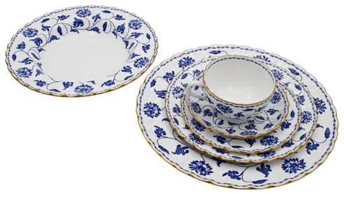 67 Piece Spode Blue Colonel Porcelain China Set