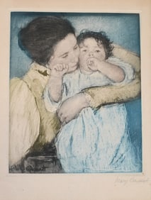 Mary Cassatt (American 1844-1926)