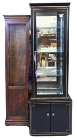 Two Piece Display Cabinet Group
