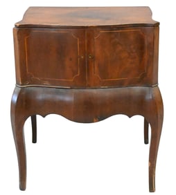 George III Mahogany Lift Top Cellarette
