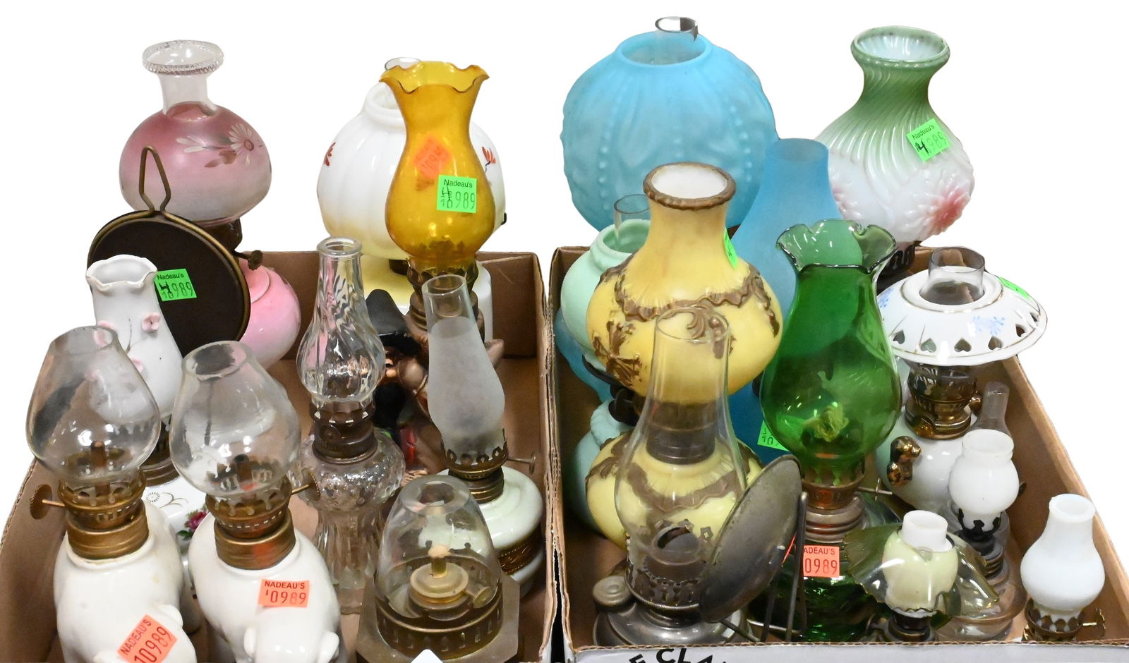 21 Miniature Oil Lamps (1 of 6)