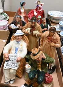 10 Royal Doulton Porcelain Figures