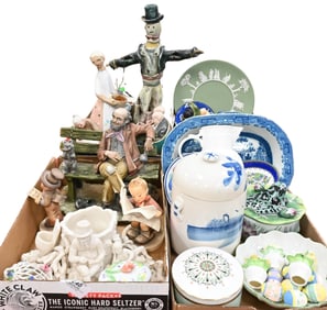 Four Box Lots of Decorative Porcelain