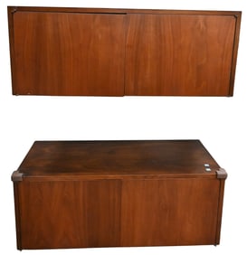 Pair of Mid-Century Modern Danish Hanging Cabinets