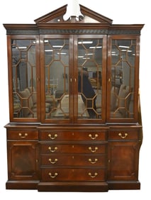 Stickley Mahogany Breakfront