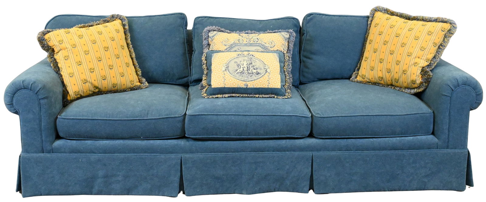 Carol Kurth Collection Three Seat Custom Upholstered Sofa (1 of 4)