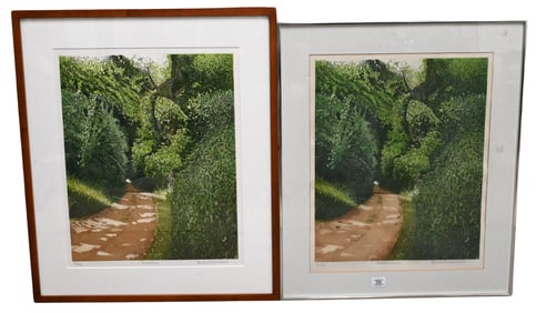 Three Frances St. Clair Miller (British 20th/21st Century) Framed Landscapes