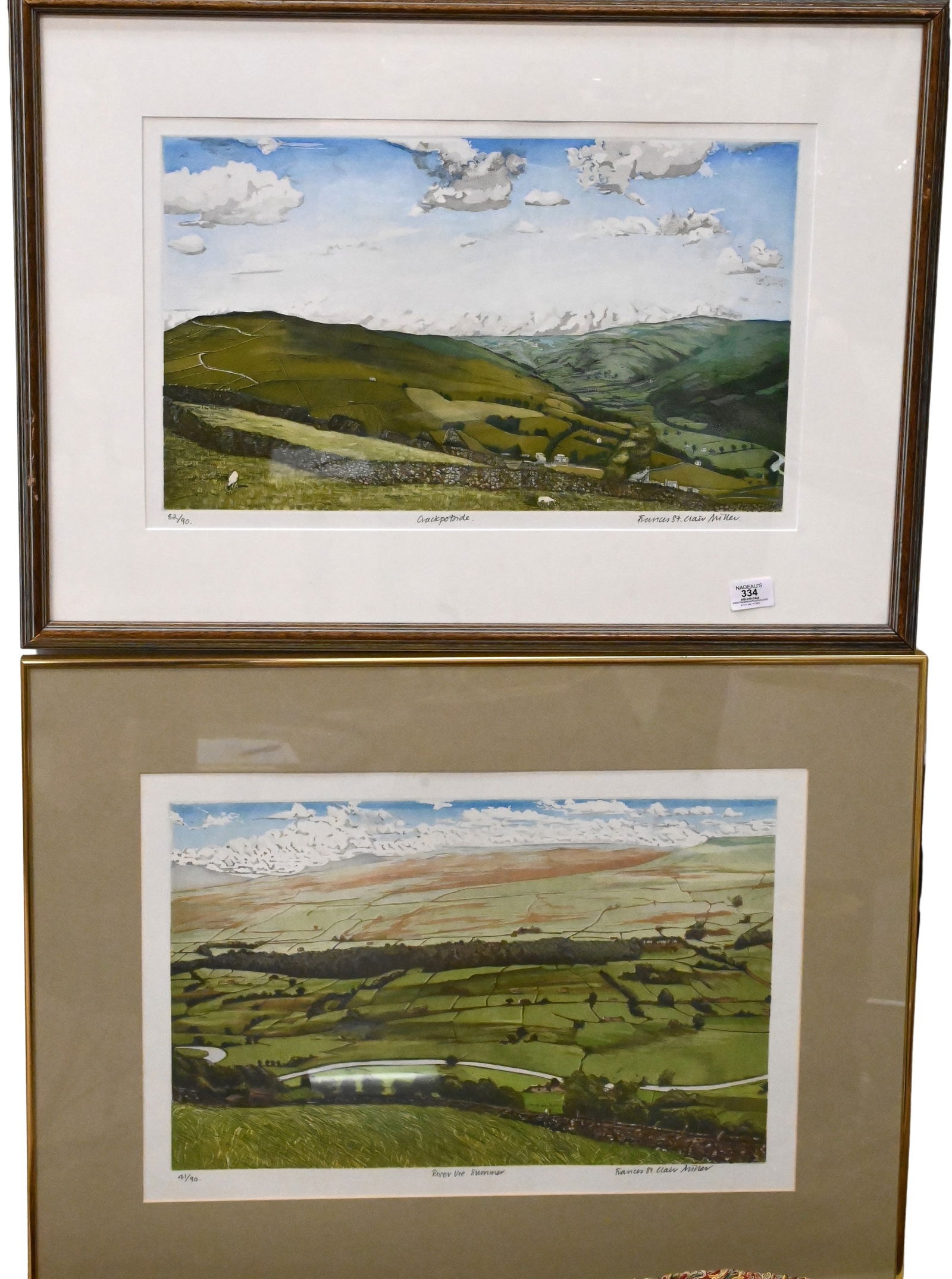 Three Frances St. Clair Miller (British 20th/21st Century) Framed Landscapes (1 of 4)