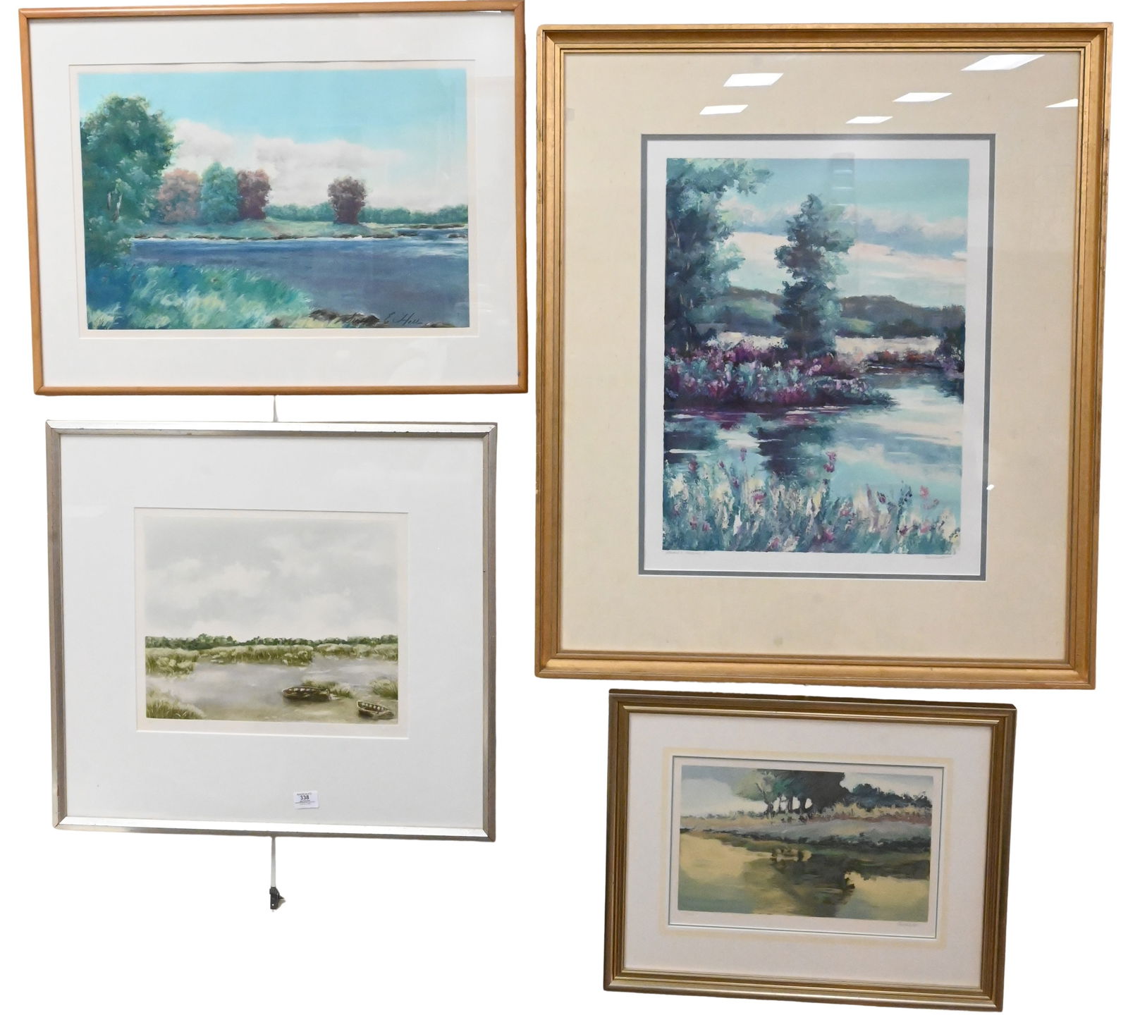 Group of Six Decorative Framed Landscapes (1 of 7)