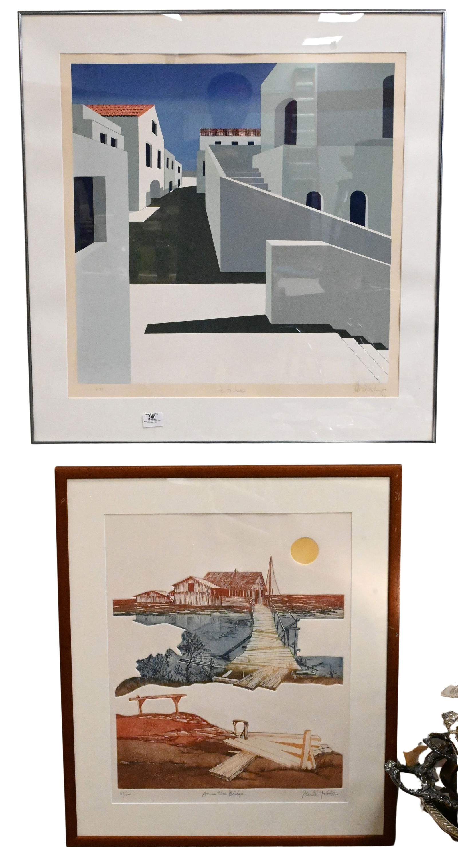 Group of Four Framed Decorative Pieces (1 of 5)