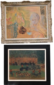 Three Framed Painting Reproductions