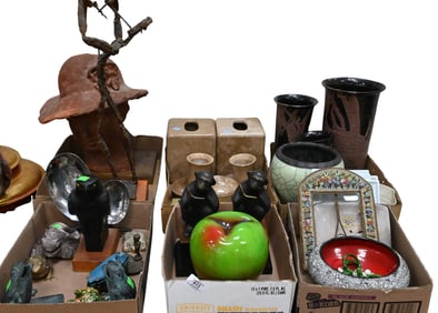 Six Box Lots of Contemporary Decorative Pieces