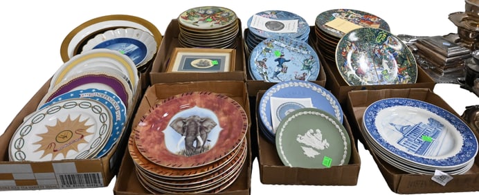 Eight Box Lots of Limited Edition Porcelain Plates