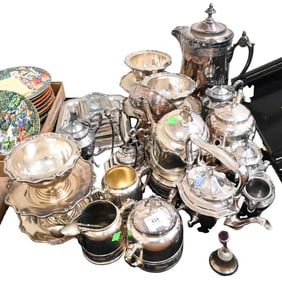 Group of Silver Plate