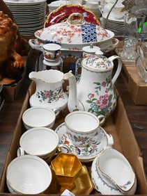 Two Box Lots of Imari Pattern Porcelain to include
