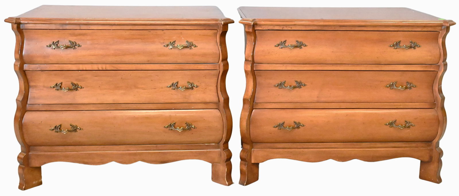 Pair of Contemporary Three Drawer Stands (1 of 4)