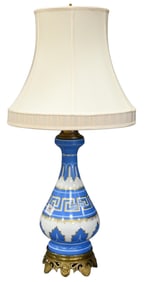 French Ormolu Mounted Table Lamp