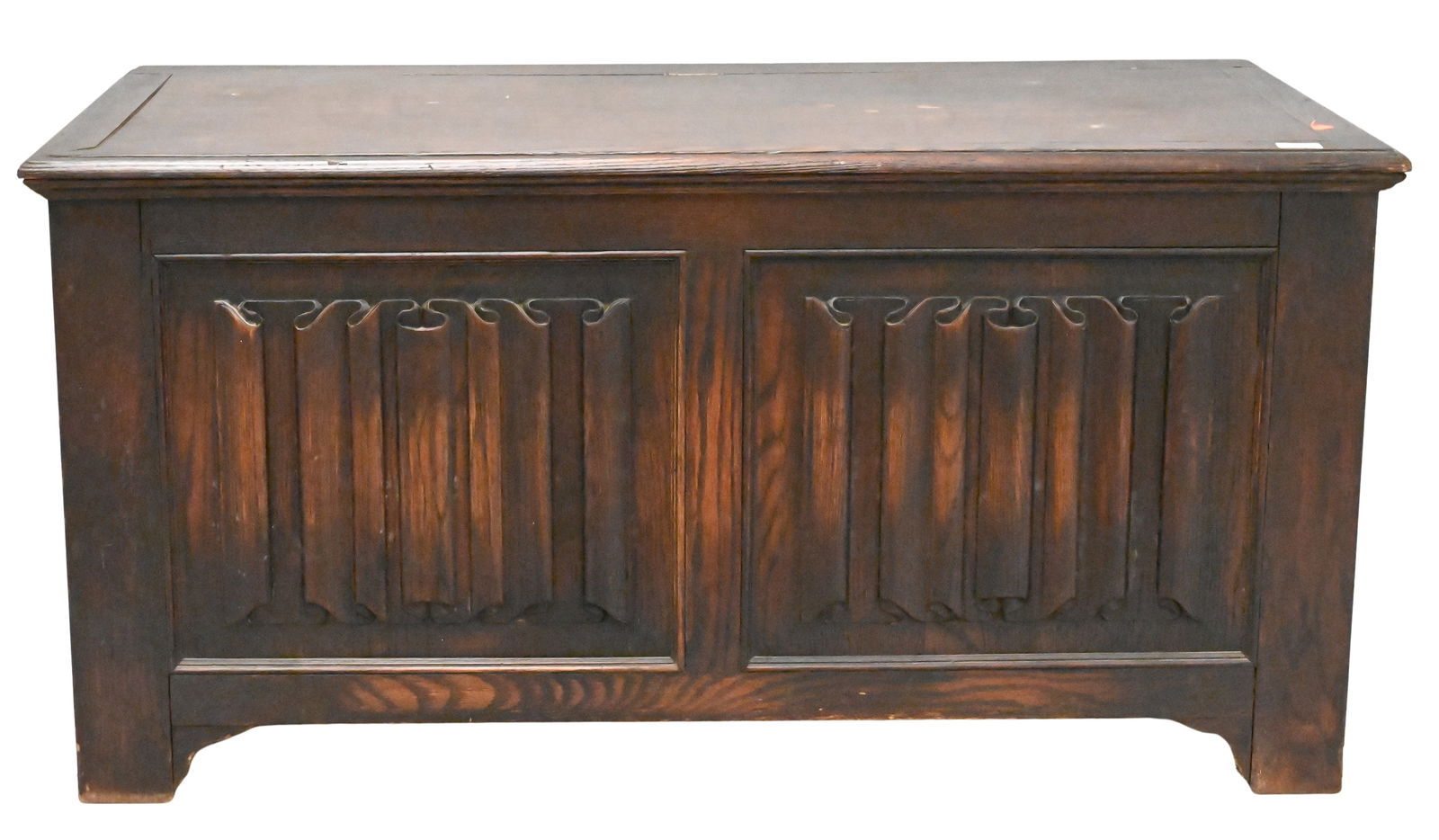 English Oak Blanket Chest (1 of 4)