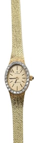 14K Yellow Gold CYMA Quartz Ladies Watch