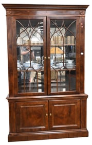 Henredon Mahogany China Cabinet