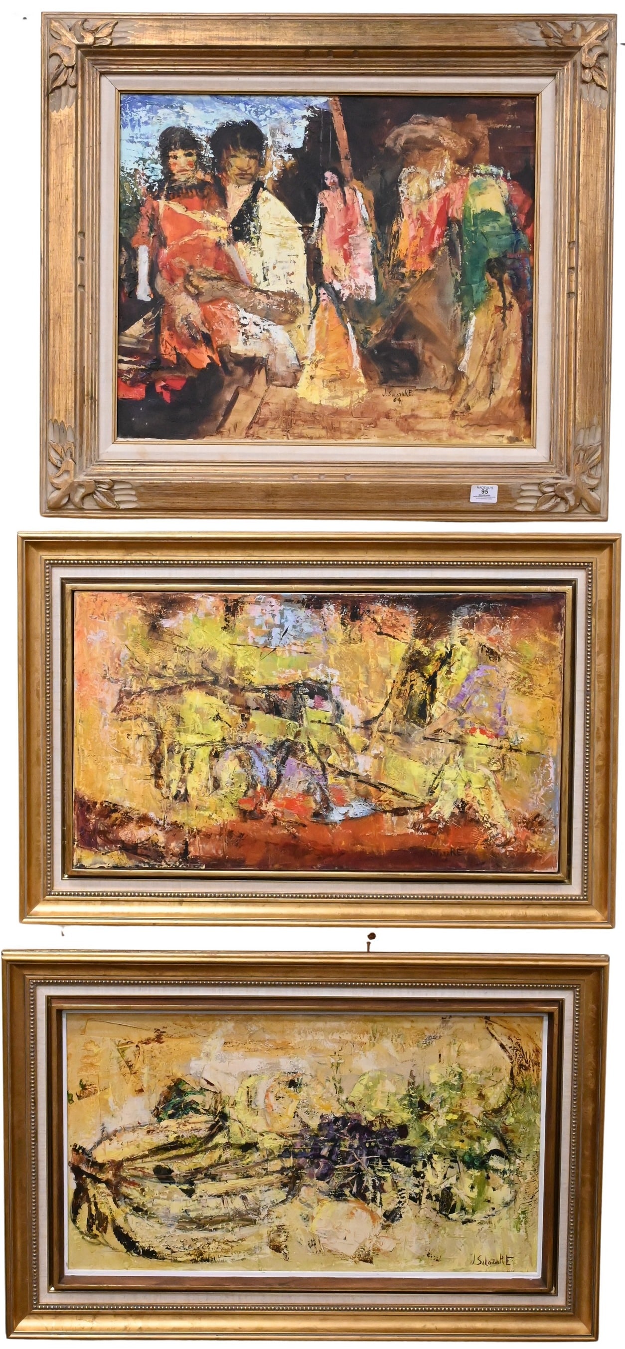 Three: Jose Salazar (Mexican 1926-2006) (1 of 6)