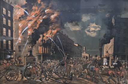 Currier & Ives "The Life of a Fireman"