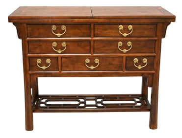 Kaplan and Fox Mahogany Bar / Server