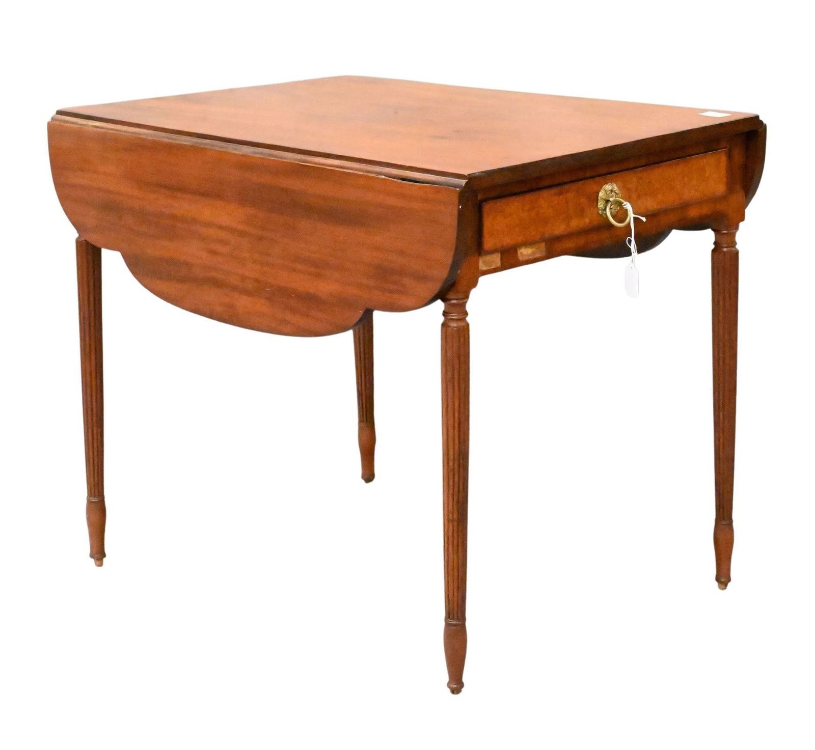 George III Mahogany Drop Leaf Table (1 of 4)