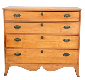 Federal Four Drawer Chest