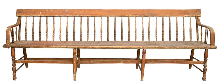 Two Early Country Benches