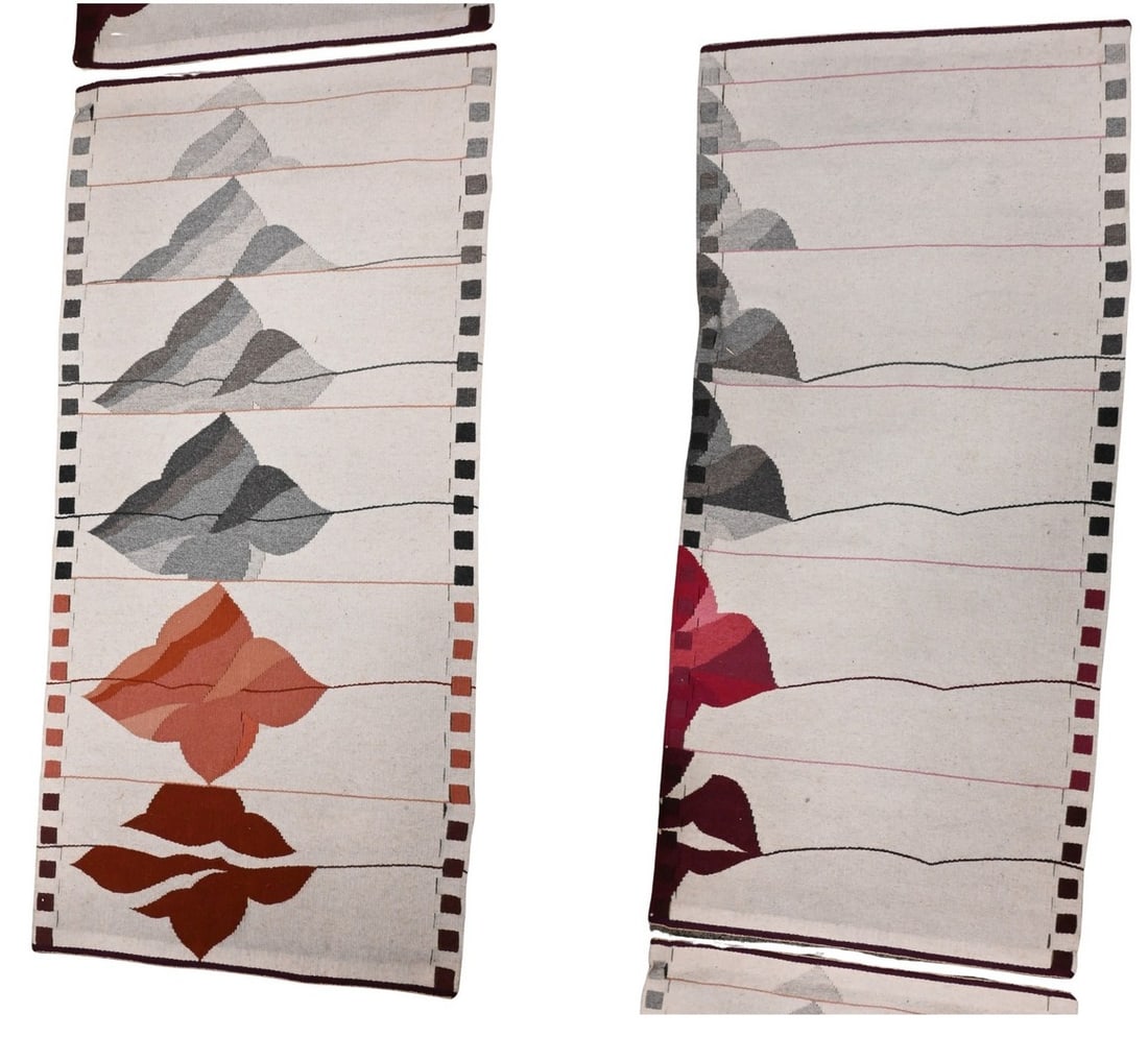 Two Handmade Folk Art Tapestries by Barbara Danneman (1 of 4)