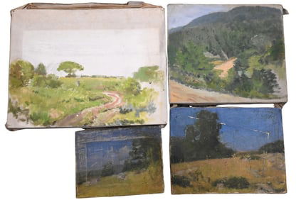 Eight: Helen Savier DuMond (American 1872-1968) Landscape Studies