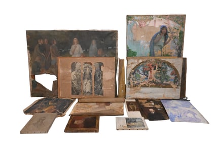 15 Frank Vincent DuMond (American 1865-1951) Illustration Studies