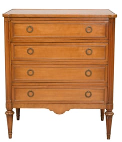 John Widdicomb Fruitwood Diminutive Chest
