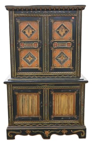 Continental Painted Cabinet