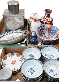 Three Box Lots of Chinese and Export