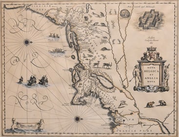 After Willem Janszoon Blaeu (Dutch 1571-1638)