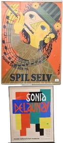 Five Cubist Lithographs and Posters