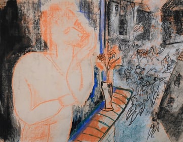 "Le Rêveur Dans La Fenêtre" (The Dreamer in the Window)