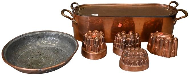 Six Piece Benham & Froud Copper Grouping